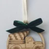 Carte de vœux + boule de noël Sapin