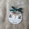 Boule de Noël renne enfant