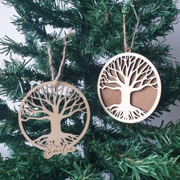 Boule de Noël Zen Arbre de vie