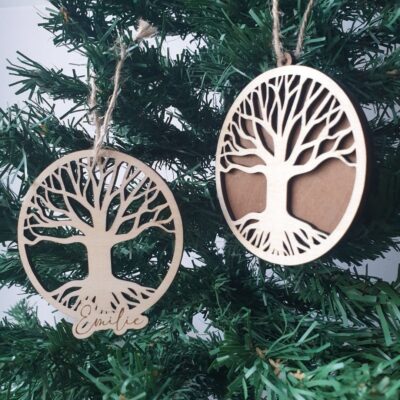 Boule de Noël Zen Arbre de vie