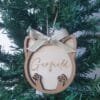 Boule de Noël chat 3D