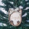 Boule de Noël chat 3D