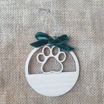 Boule de Noël Chien