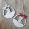 Boule de Noël Chat