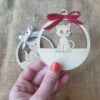 Boule de Noël Chat