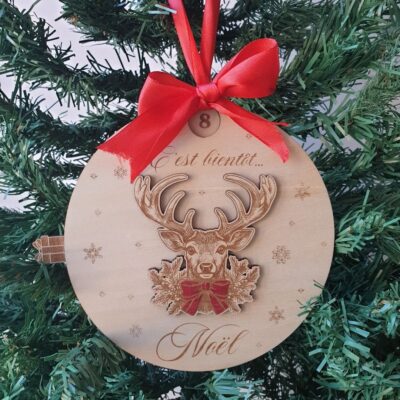Découvrez le compte à rebours de Noël - Cerf