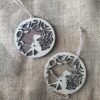 Boule de Noël Zen Fée