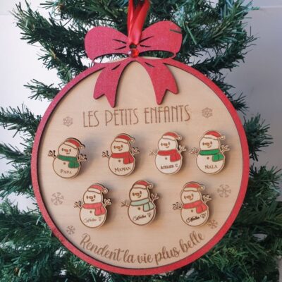 Grande Boule de Noël Famille