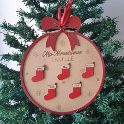 Grande Boule de Noël Famille