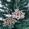 Boule de Noël Zen Lotus