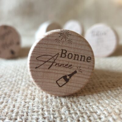Bouchon de Bouteille de vin Gravé