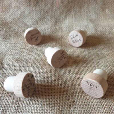 Bouchon de Bouteille de vin Gravé