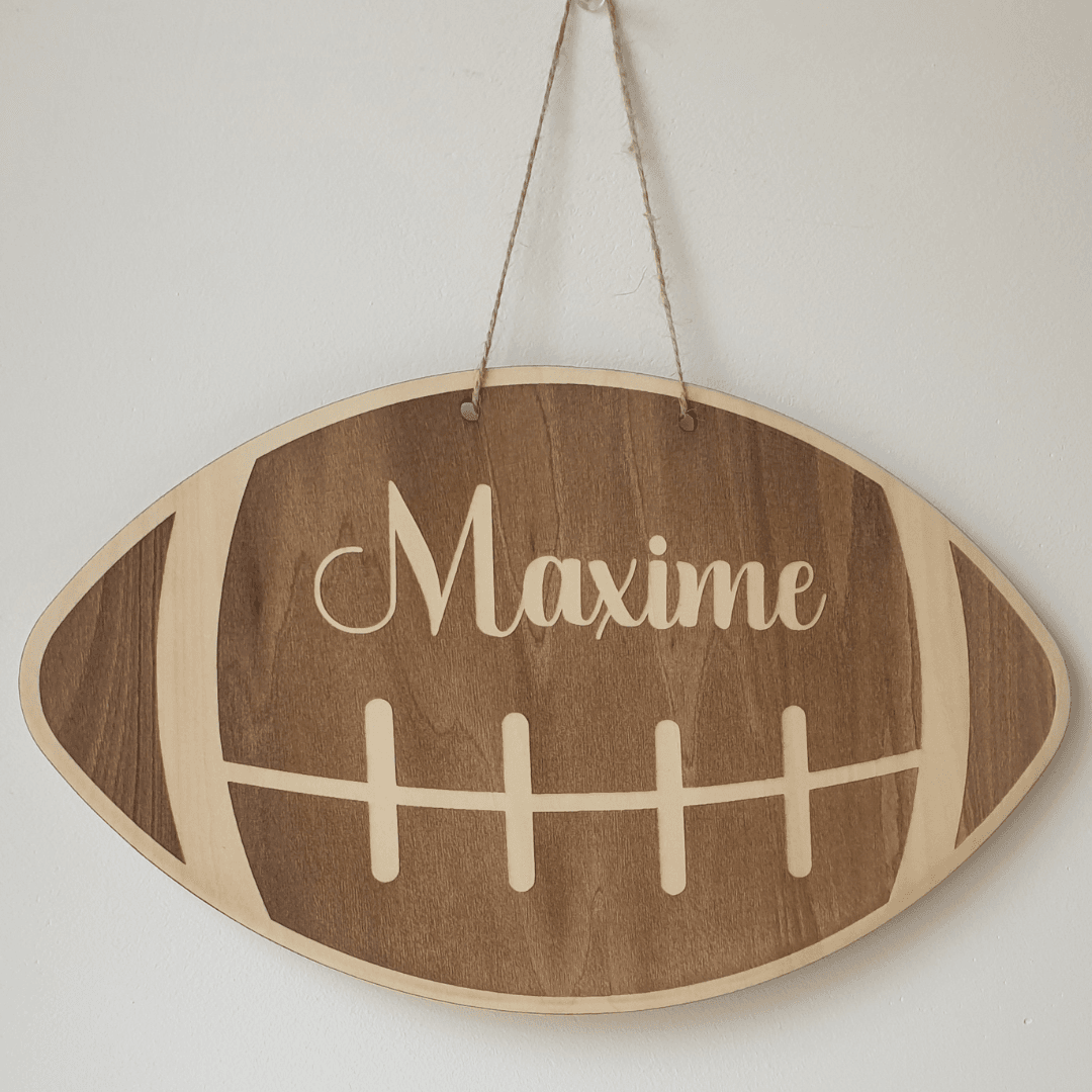 Ballon de Rugby Prénom