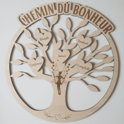 Grand Arbre de Vie Famille - Maison du Bonheur