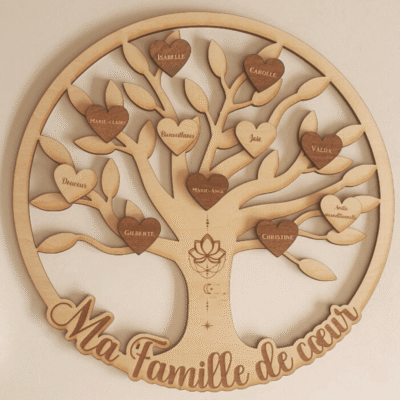 Grand Arbre de Vie Famille - Maison du Bonheur