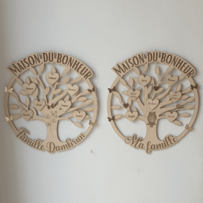 Grand Arbre de Vie Famille - Maison du Bonheur