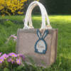 Sac de Pâques avec son petit lapin personnalisé