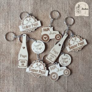 Collection de porte-clés  – Fête des grands-pères